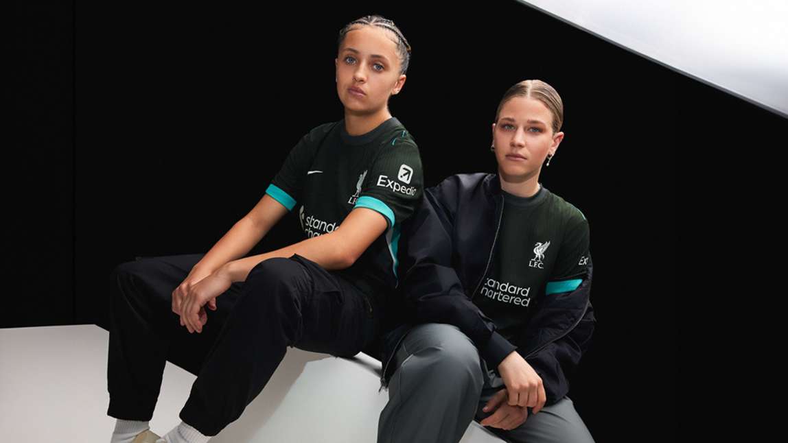 Liverpool fc green away kit sales